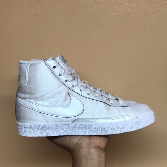 2008 Nike Blazer High White Checkerboard - Picture 1 of 16